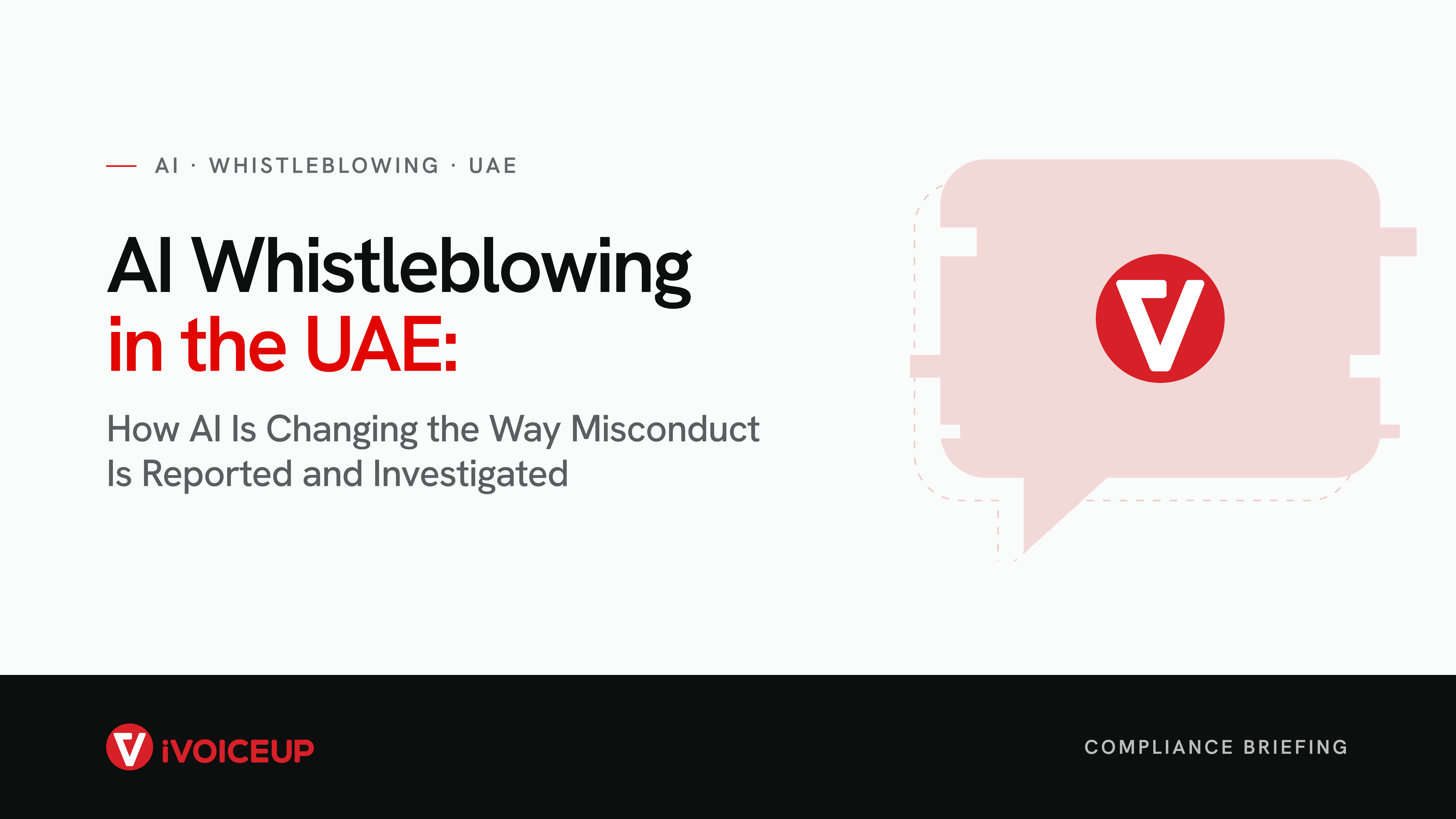 AI Whistleblowing in the UAE: How AI Is Changing the Way Misconduct Is Reported and Investigated – cover image
